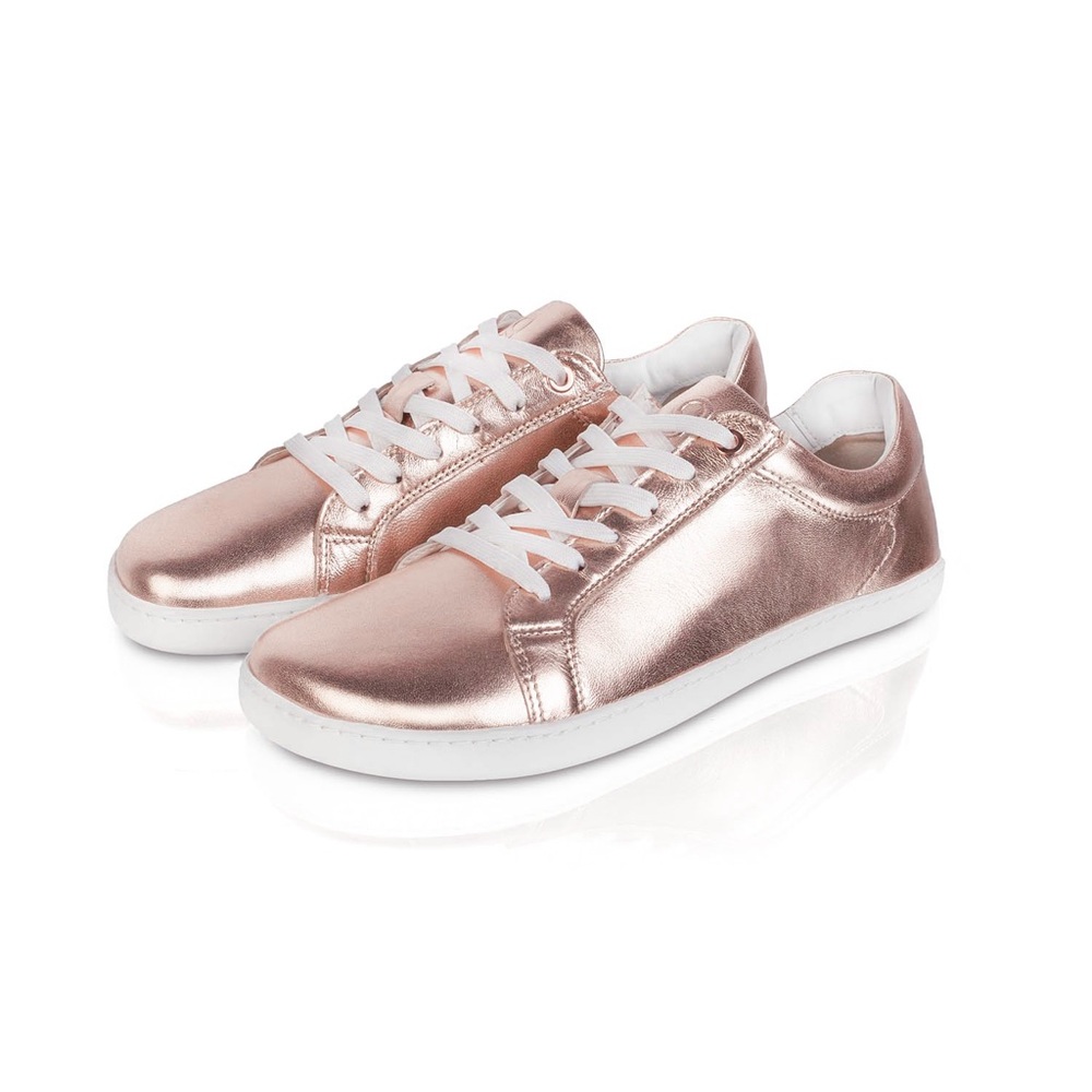 Shapen Feelin Uni rose gold barefoot sneakers